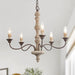 Candlestick Farmhouse chandelier-DWHOME