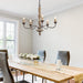 Candlestick Farmhouse chandelier-DWHOME