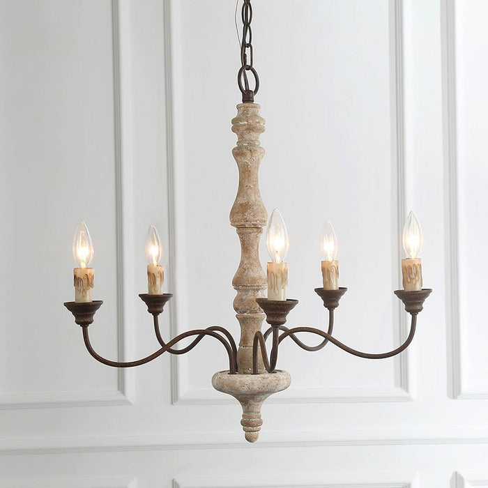 Candlestick Farmhouse chandelier-DWHOME