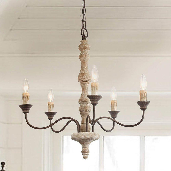 Candlestick Farmhouse chandelier-DWHOME