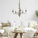 Candlestick Farmhouse chandelier-DWHOME