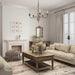 Candlestick Farmhouse chandelier-DWHOME