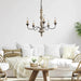 Candlestick Farmhouse chandelier-DWHOME
