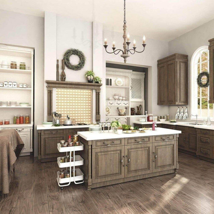 Candlestick Farmhouse chandelier-DWHOME