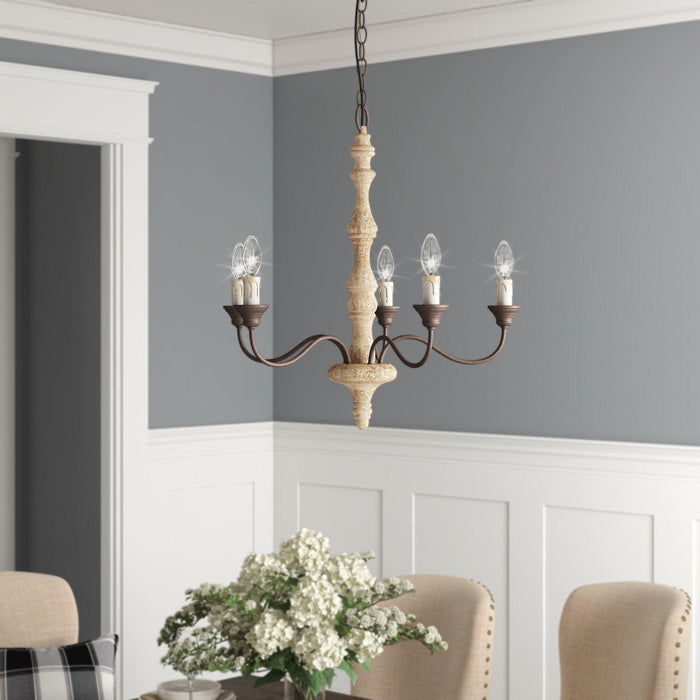 Candlestick Farmhouse chandelier-DWHOME
