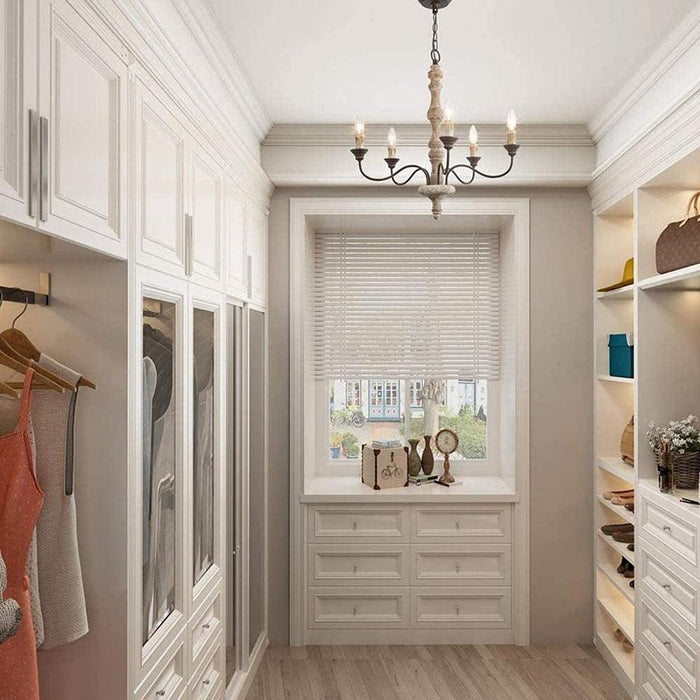 Candlestick Farmhouse chandelier-DWHOME