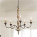 Candlestick Farmhouse chandelier-DWHOME