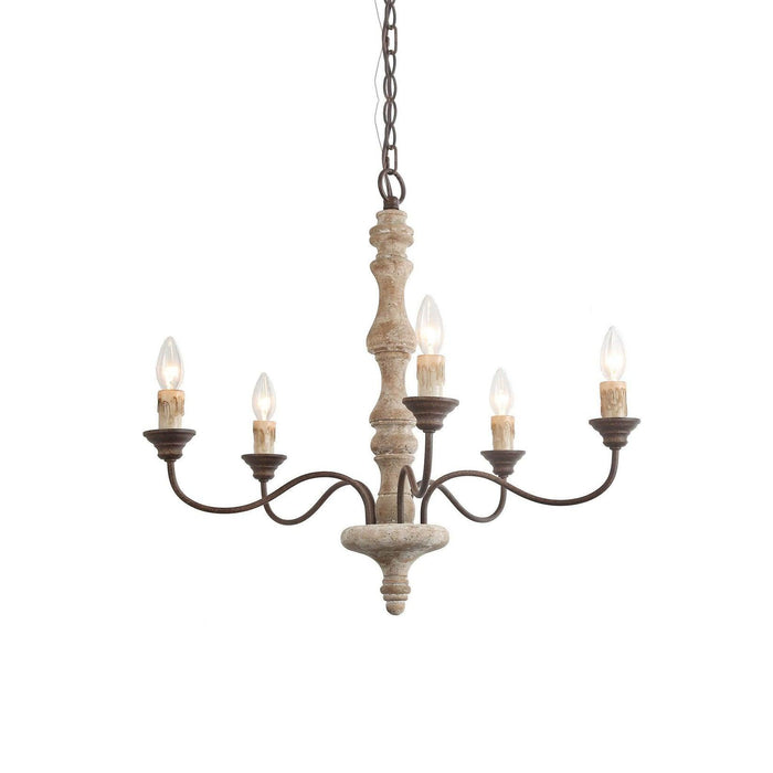 Candlestick Farmhouse chandelier-DWHOME