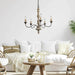 Candlestick Farmhouse chandelier-DWHOME