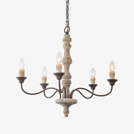 Candlestick Farmhouse chandelier-DWHOME
