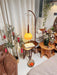 Cantilever Wood Accent Floor Lamp-DWHOME