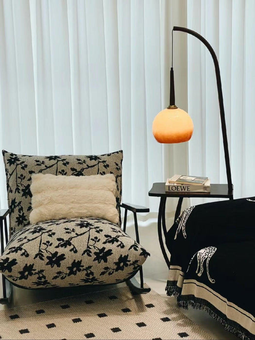 Cantilever Wood Accent Floor Lamp-DWHOME