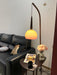 Cantilever Wood Accent Floor Lamp-DWHOME