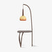 Cantilever Wood Accent Floor Lamp-DWHOME