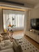 Cantilever Wood Accent Floor Lamp-DWHOME