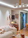 Cantilever Wood Accent Floor Lamp-DWHOME