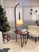 Cantilever Wood Accent Floor Lamp-DWHOME