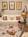 Cantilever Wood Accent Floor Lamp-DWHOME