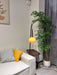 Cantilever Wood Accent Floor Lamp-DWHOME