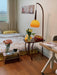 Cantilever Wood Accent Floor Lamp-DWHOME
