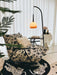 Cantilever Wood Accent Floor Lamp-DWHOME