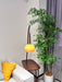 Cantilever Wood Accent Floor Lamp-DWHOME