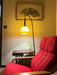 Cantilever Wood Accent Floor Lamp-DWHOME