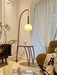 Cantilever Wood Accent Floor Lamp-DWHOME