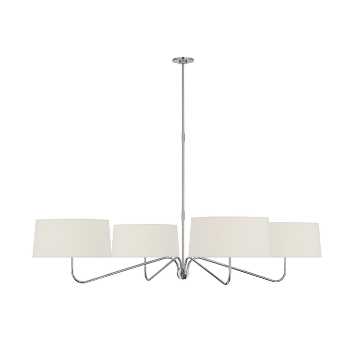 Grande Four Arm Chandelier-DWHOME