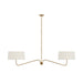 Grande Four Arm Chandelier-DWHOME