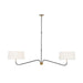 Grande Four Arm Chandelier-DWHOME