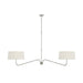 Grande Four Arm Chandelier-DWHOME
