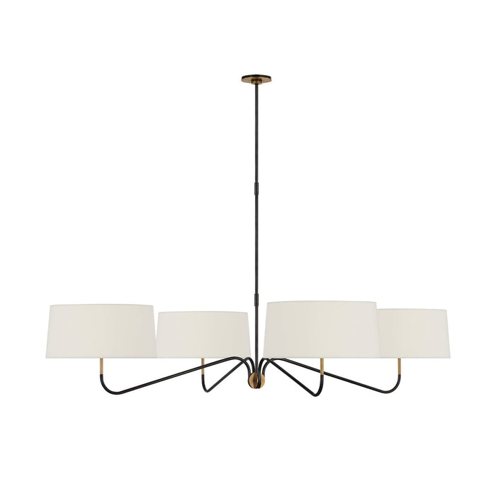 Grande Four Arm Chandelier-DWHOME