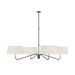 Grande Four Arm Chandelier-DWHOME