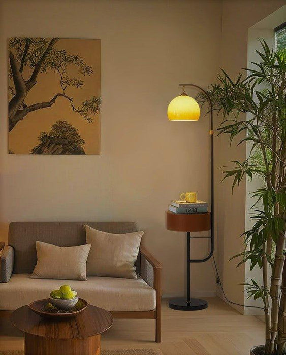 Caramel Arch Floor Lamp-DWHOME