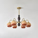 Caramel Orb Chandelier-DWHOME