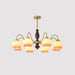 Caramel Orb Chandelier-DWHOME