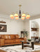 Caramel Orb Chandelier-DWHOME