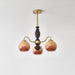 Caramel Orb Chandelier-DWHOME