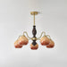 Caramel Orb Chandelier-DWHOME