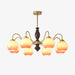 Caramel Orb Chandelier-DWHOME