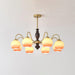 Caramel Orb Chandelier-DWHOME
