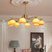 Chandelier Sphère Caramel - DWHOME