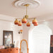 Chandelier Sphère Caramel - DWHOME