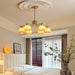 Chandelier Sphère Caramel - DWHOME