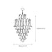 Caramello Petal Chandelier-DWHOME