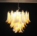 Amber Glass Murano Petals Chandelier - DWHOME