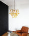 Amber Glass Murano Petals Chandelier - DWHOME