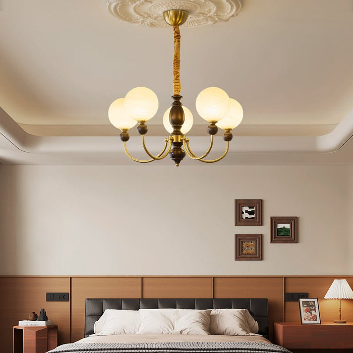 Carmina Orbital Chandelier-DWHOME