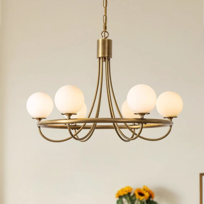 Caroline Sphere Chandelier-DWHOME